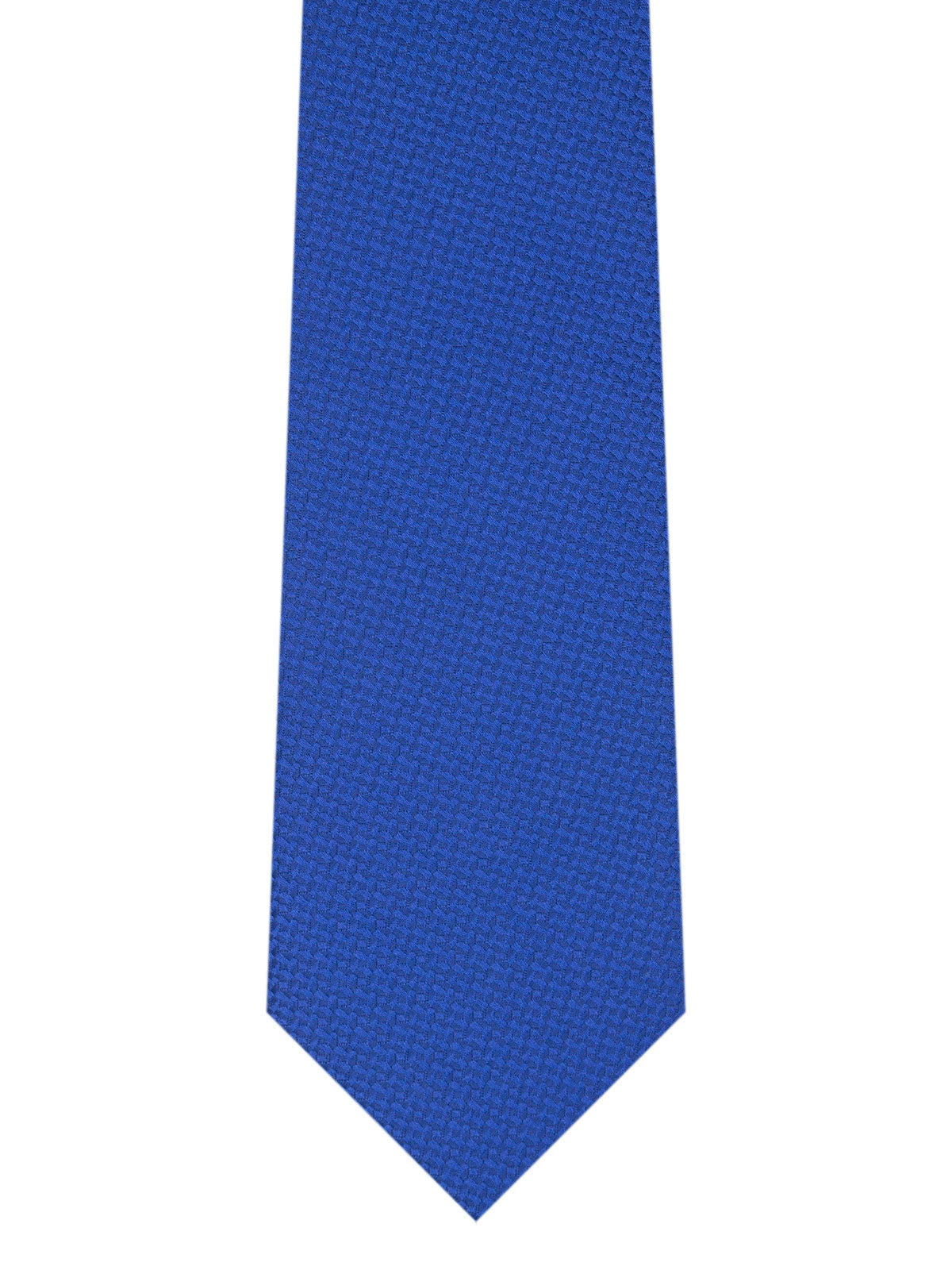 Blue Textured Tie