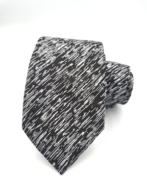 Tie in black and white - 10011 - € 14.06