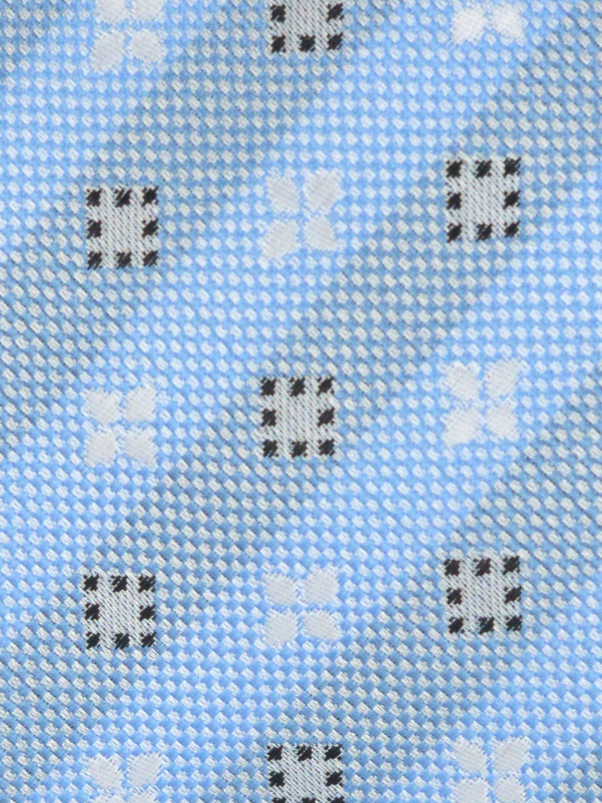  tie in sky blue with dots and square  - 10032 - € 14.06 img2