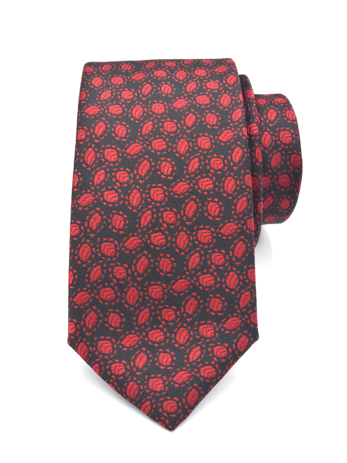 Tie black with figures - 10059 - € 18.00 img1