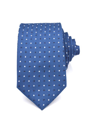 Cravata cu buline albnegru - 10068 - € 14.06