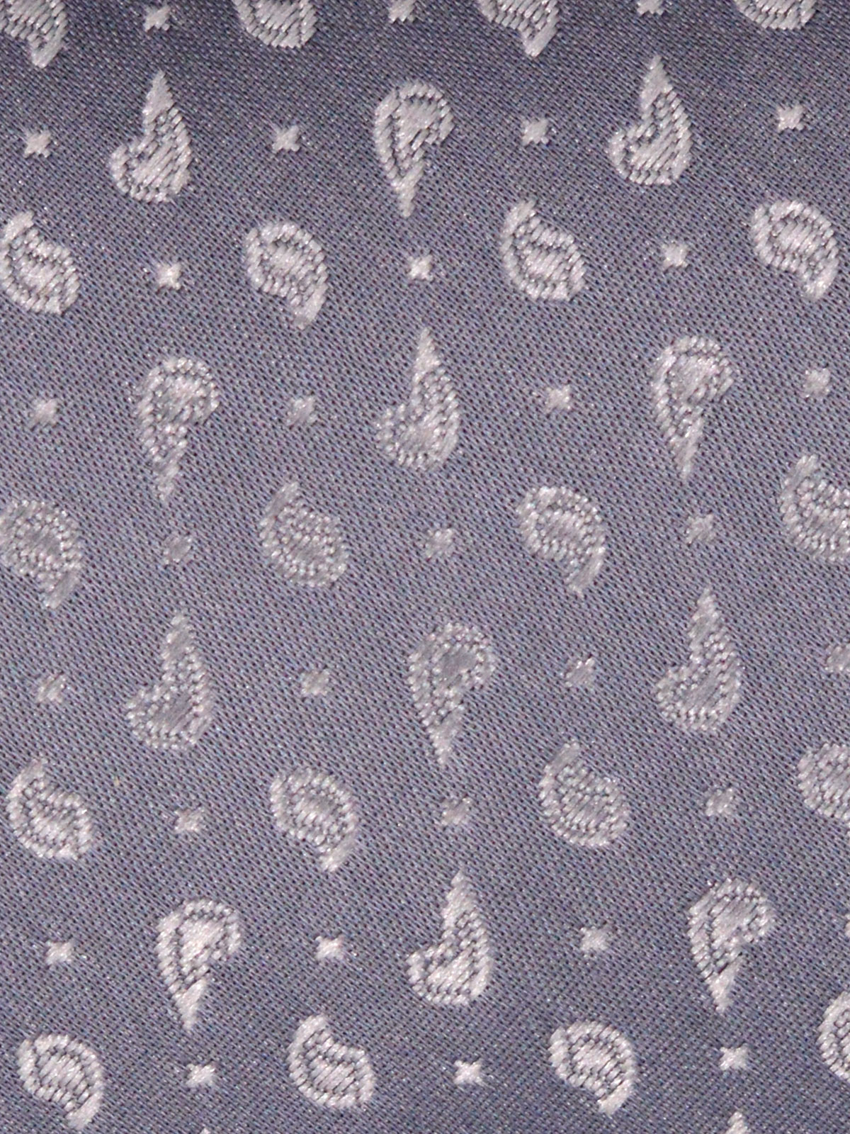  cravata in gri cu paisley in relief  - 10073 - € 14.06 img2
