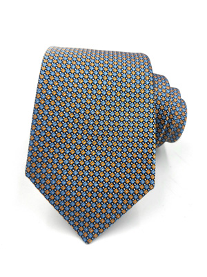 Elegant tie with squares - 10077 - € 10.12