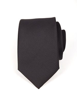  structured tie in black  - 10091 - € 14.06