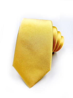 A clean tie in yellow - 10112 - € 14.06