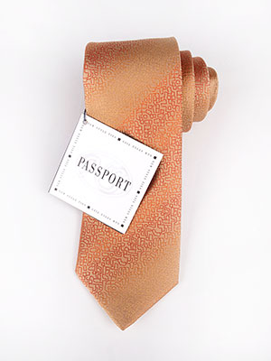  cravată silk orange  - 10134 - € 12.37