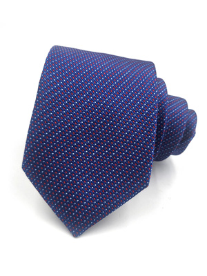  ζακάρ γραβάτα σε μαύρο χρώμα με λευκά σ - 10144 - € 14.06
