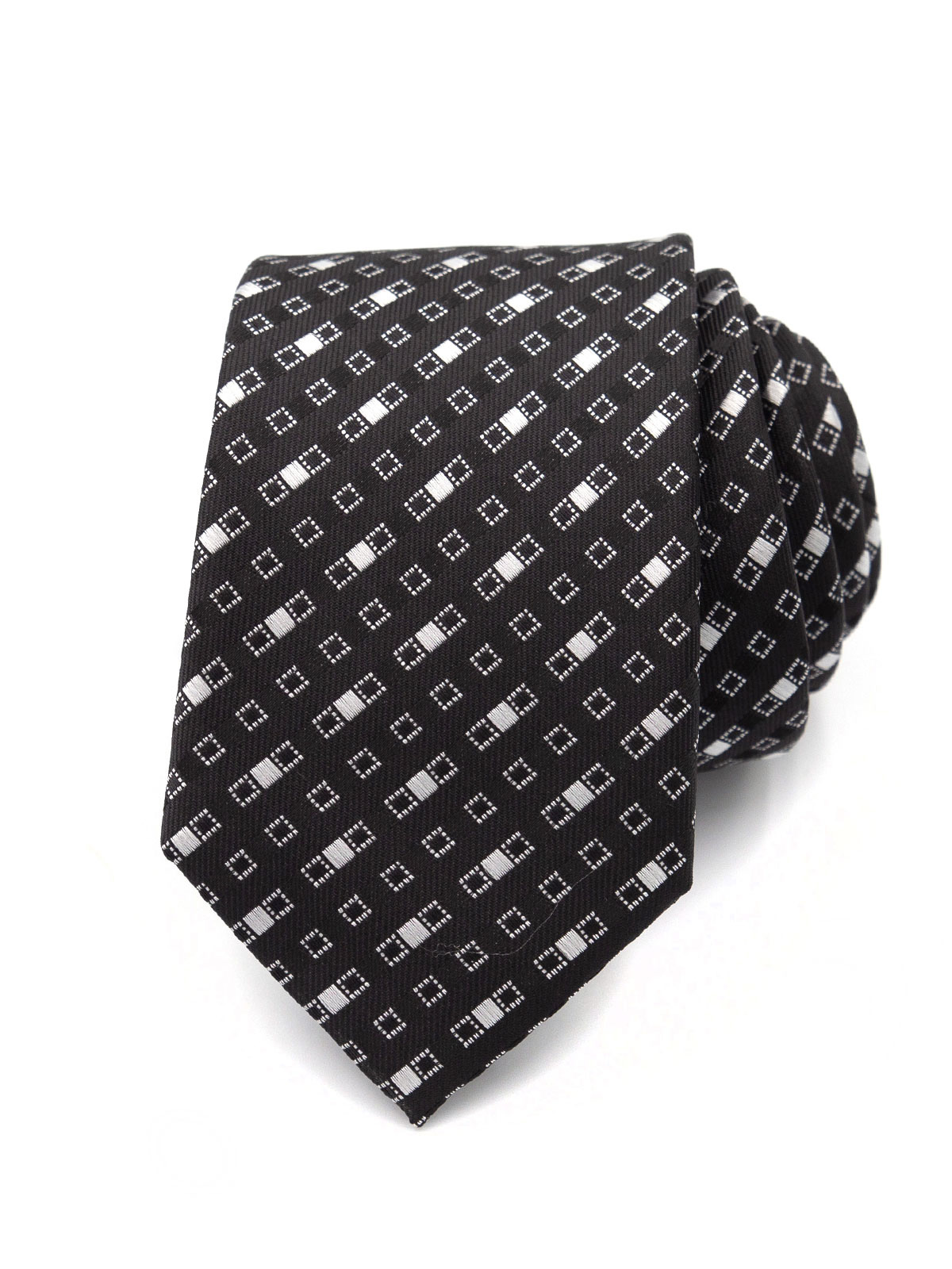 Black square tie - 10165 - € 18.00 img1