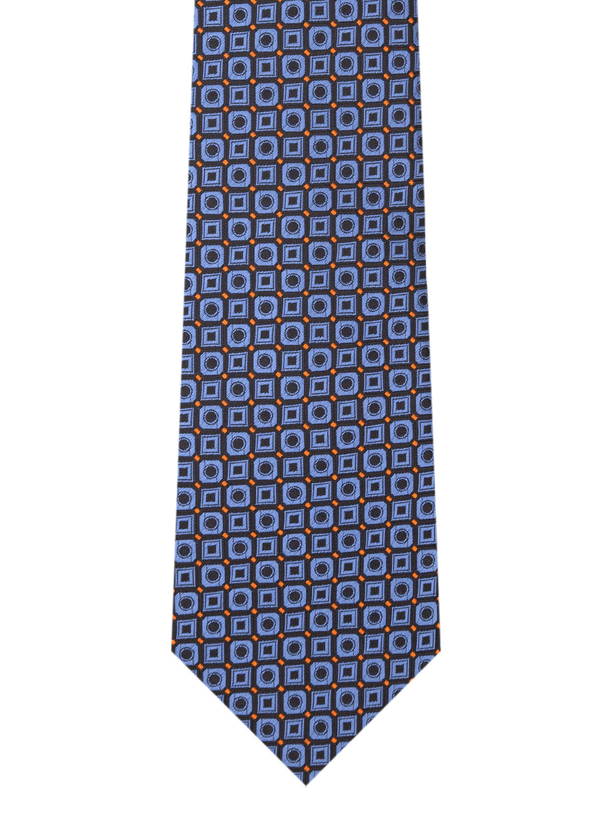 Cravata in negru cu modele albastre - 10166 - € 14.06 img2
