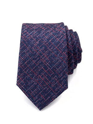 Tie in blue with colored threads - 10169 - € 14.06