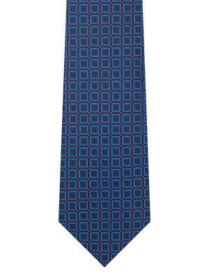 Tie in blue with red dots - 10171 - 14.06 € img2