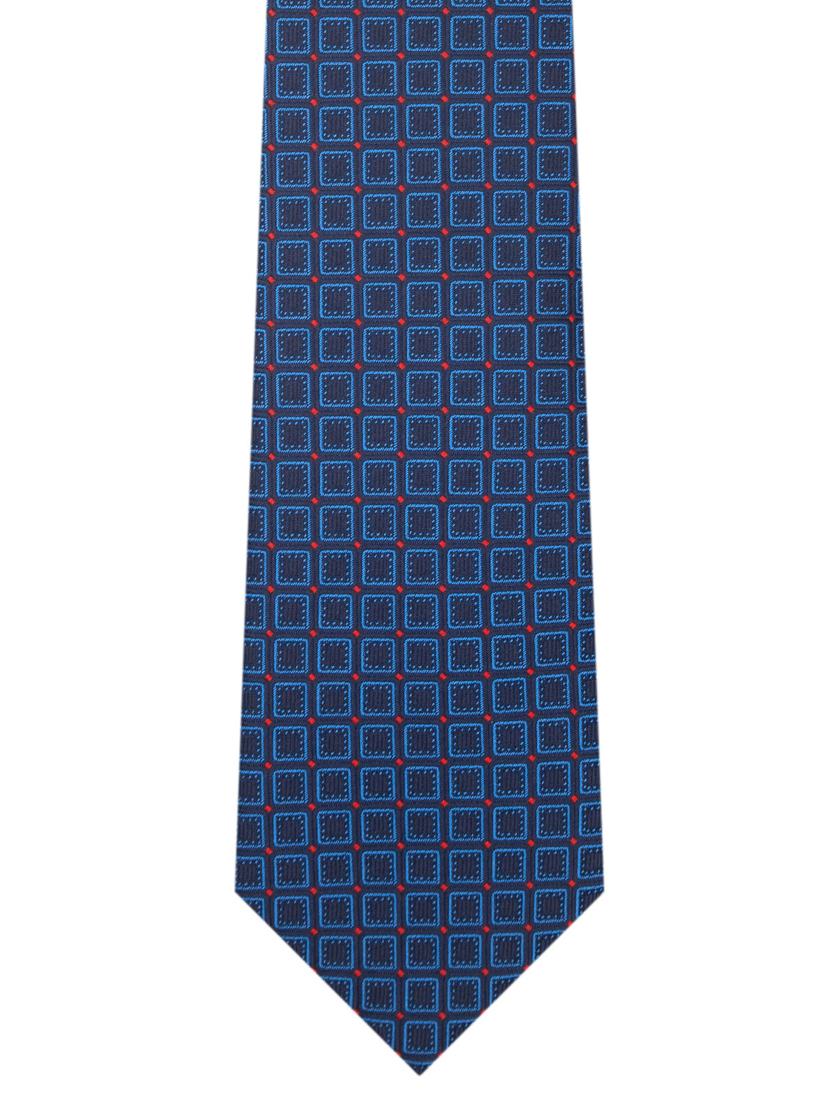 Tie in blue with red dots - 10171 - 14.06 € img2