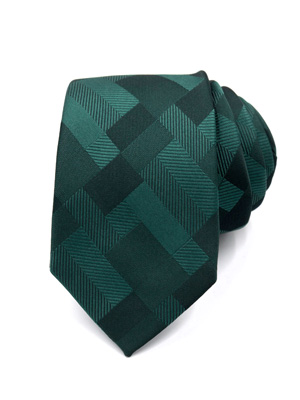 Green patterned tie - 10188 - € 14.06