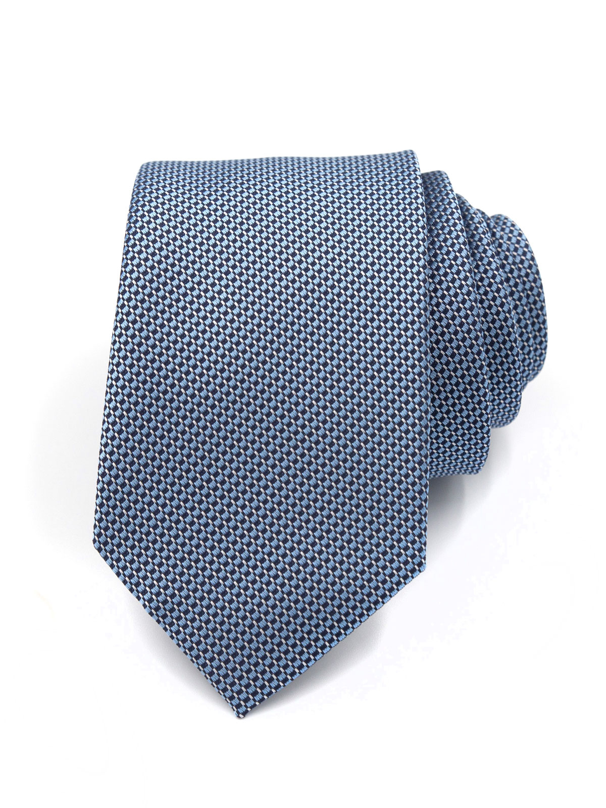 Structured tie in blue - 10189 - € 18.00 img1