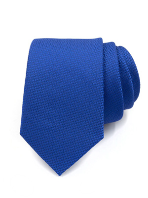 Structured blue tie - 10191 - € 14.06