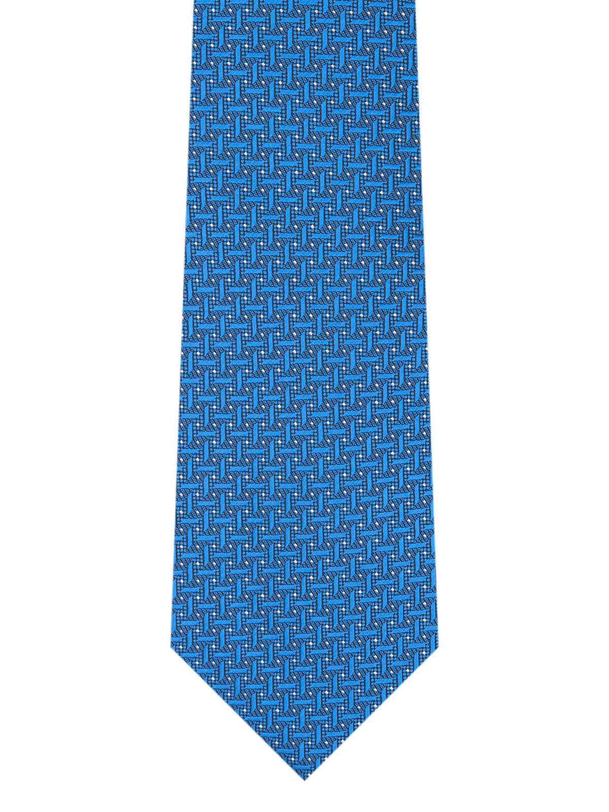 Light blue patterned tie - 10198 - € 14.06 img2