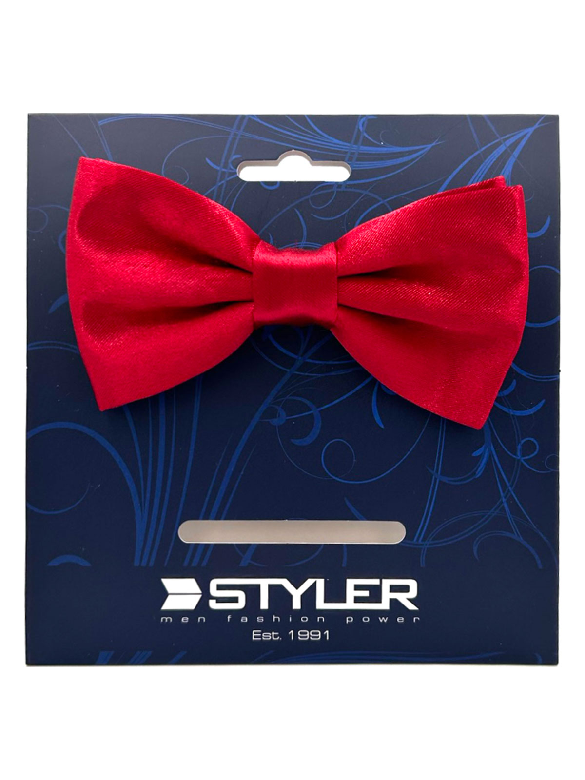 Satin bow tie in red - 10255 - € 13.50 img1