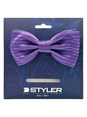 Elegant bow tie in purple - 10288 - € 10.69