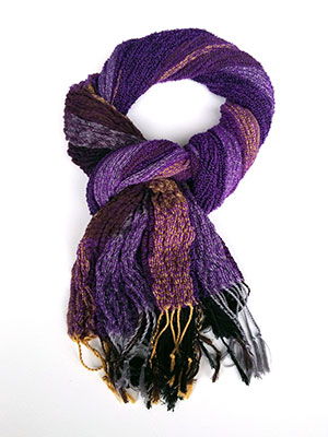  color scarf made of cotton and viscose  - 10323 - € 2.81