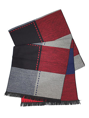A colorful square scarf - 10326 - € 19.68