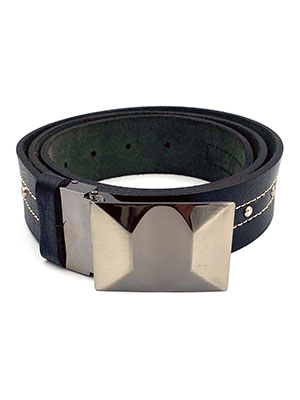 Sports belt with metal plate - 10405 - € 10.12