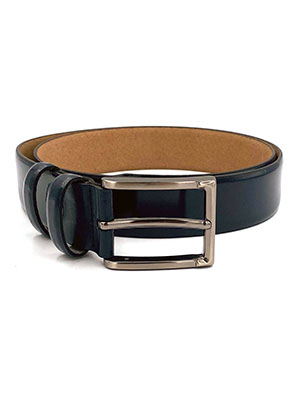 Belt in dark blue with lacquer effect - 10411 - € 21.37