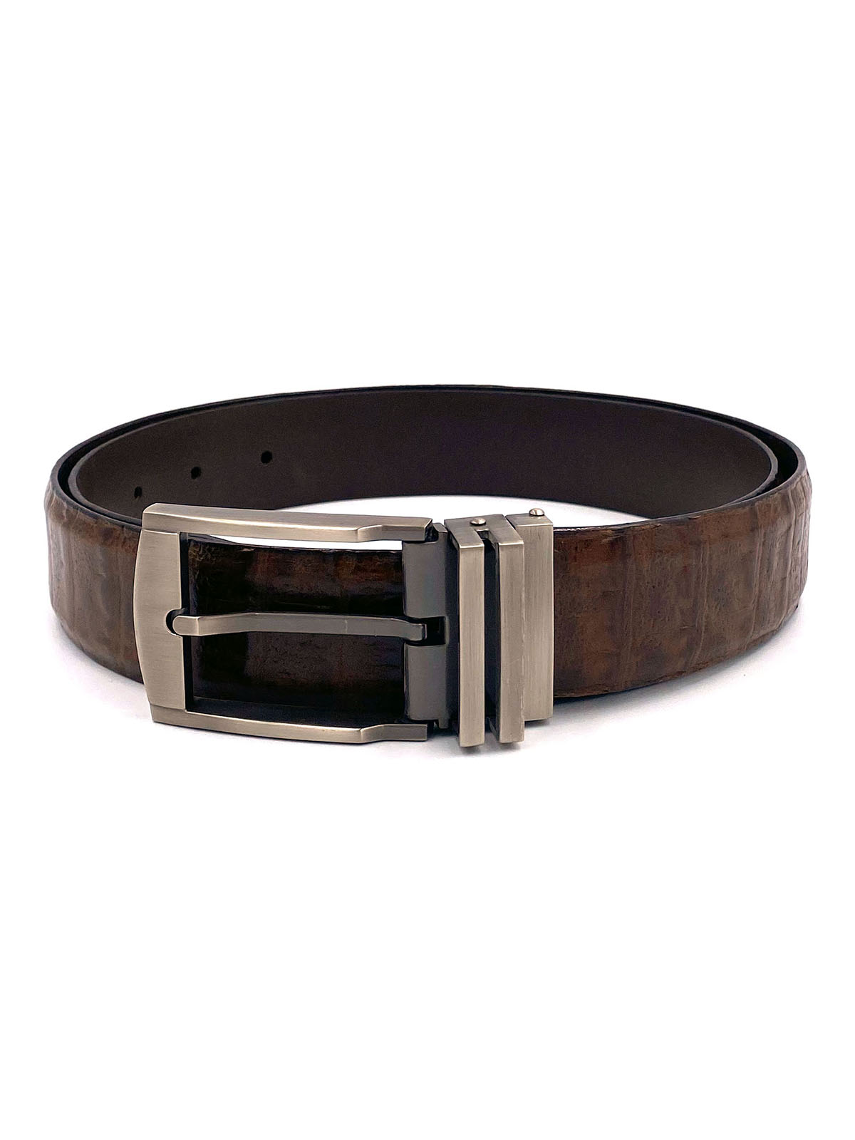 Leather belt in brown - 10412 - € 10.69 img1