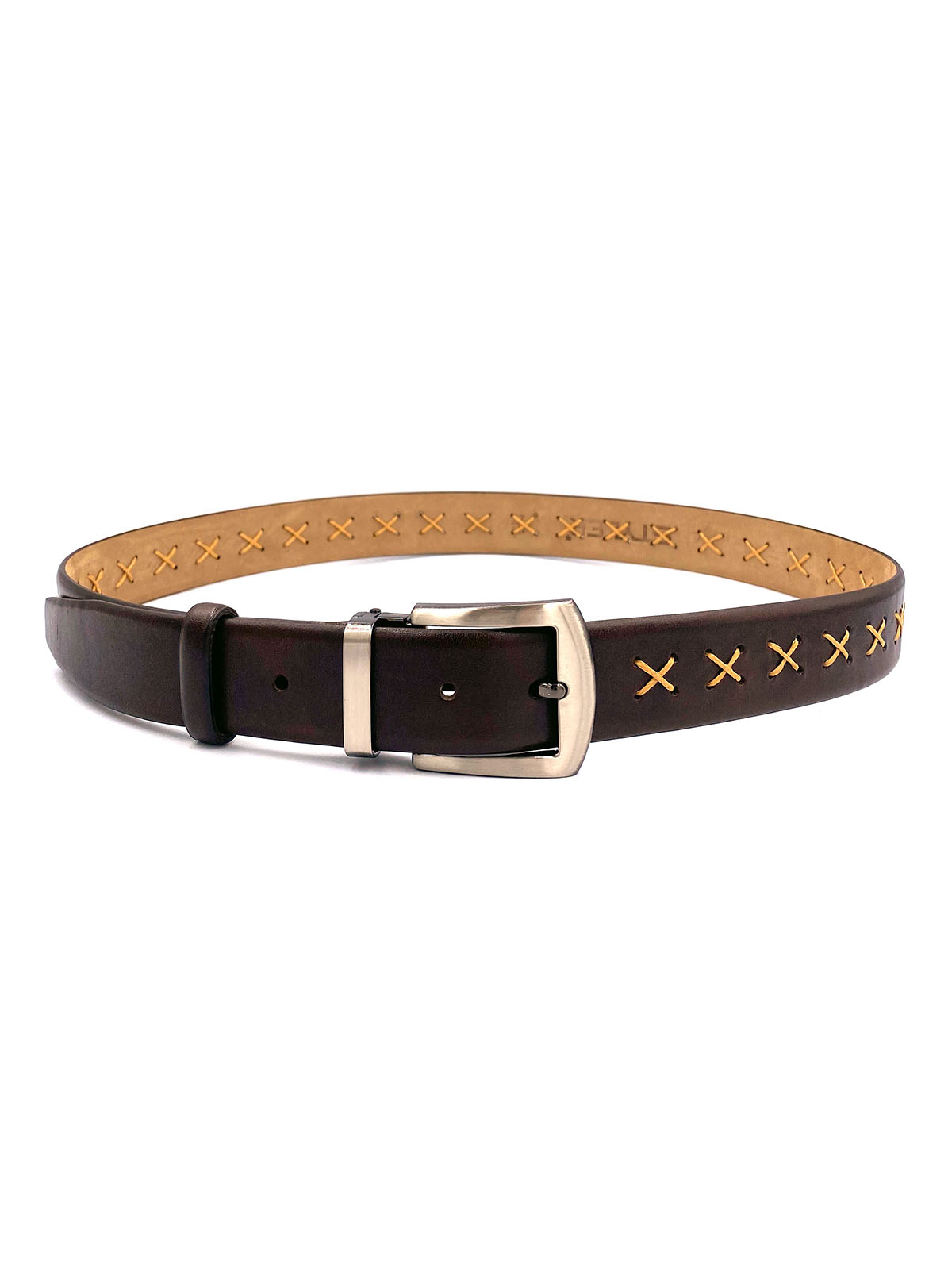 Belt in dark brown with decoration - 10414 - € 10.12 img2