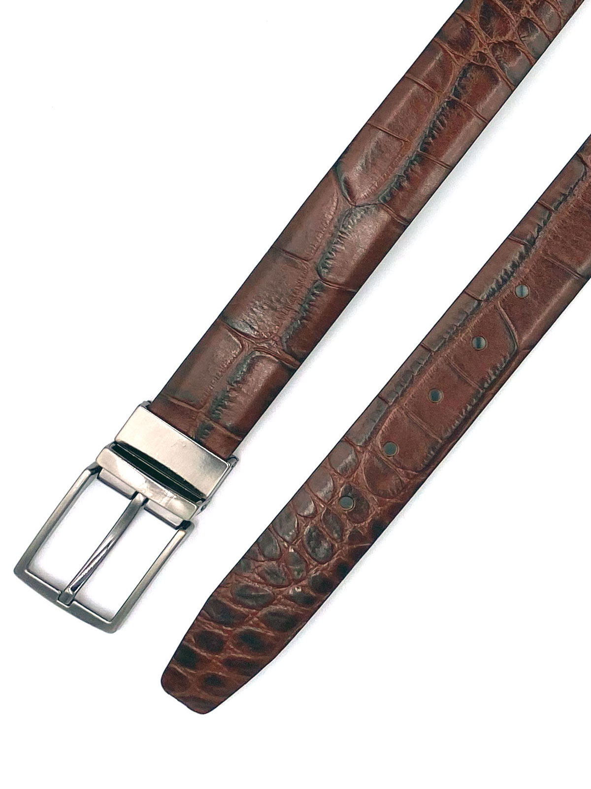 Curea din piele embosată - 10415 - € 10.69 img3