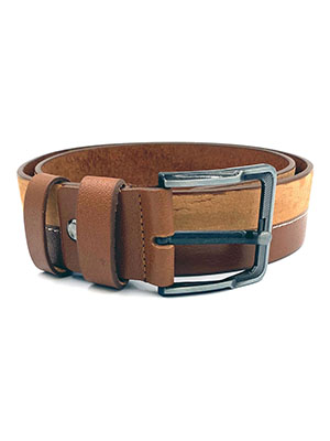  wide belt in light and dark brown  - 10416 - € 13.50