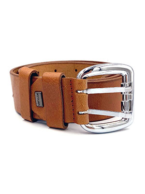 Sporty wide belt in light brown - 10422 - € 10.12