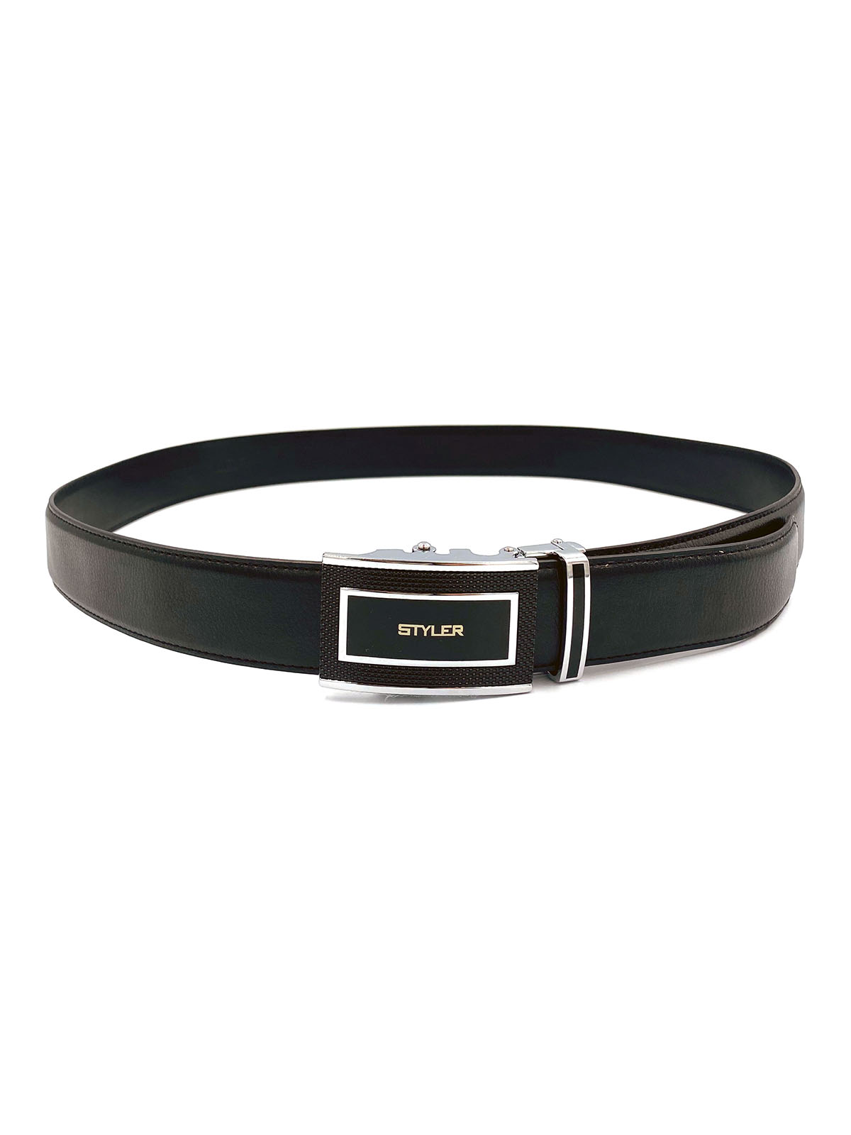 Black belt with metal logo plate - 10425 - € 21.37 img2