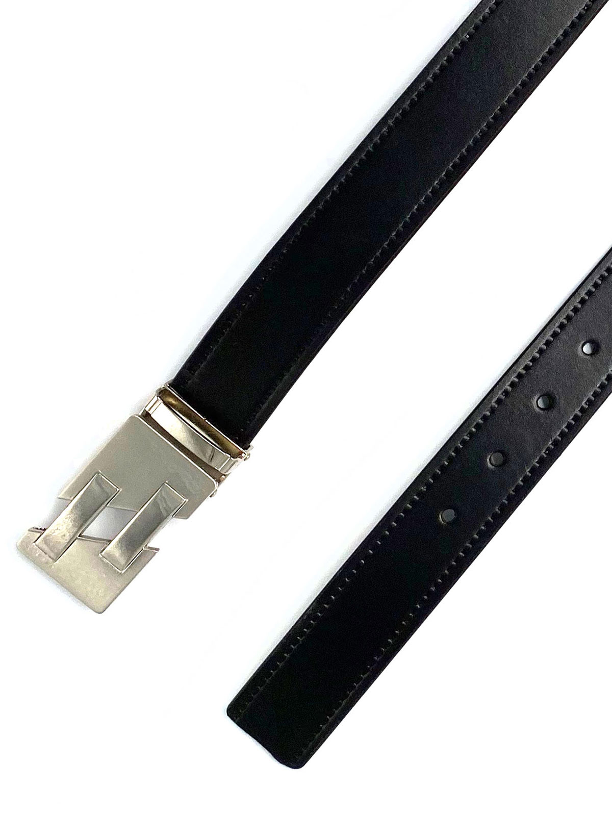  belt in black with impressive tile  - 10439 - € 13.50 img3