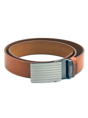 Camel belt with metal plate - 10449 - € 24.75
