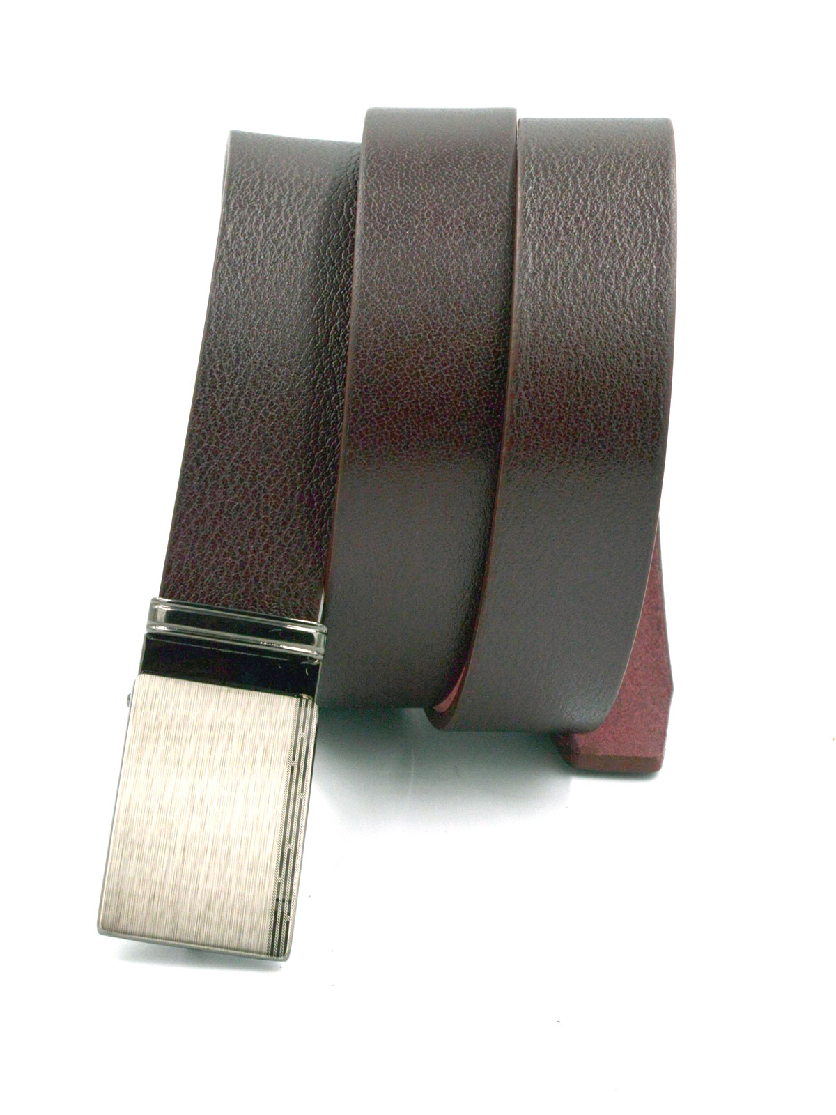 Mens belt in burgundy - 10451 - € 24.75 img2