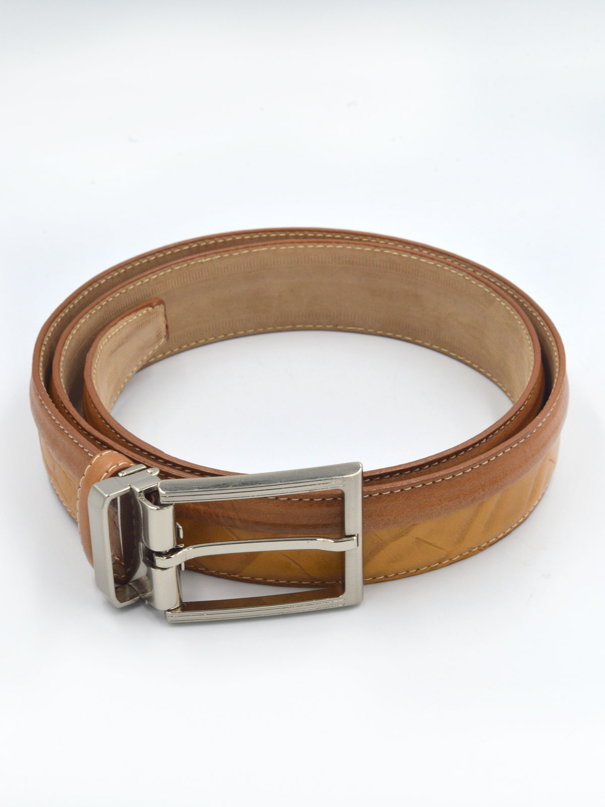 Mens belt made of natural leather - 10455 - € 12.37 img1