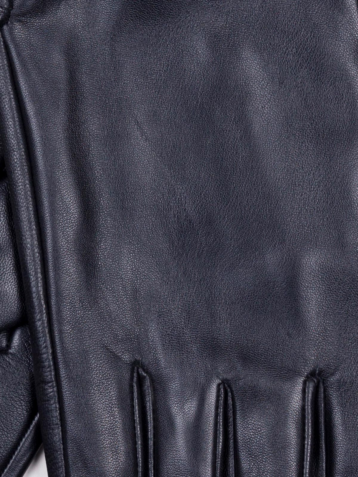  black pure leather gloves  - 10571 - € 31.50 img2