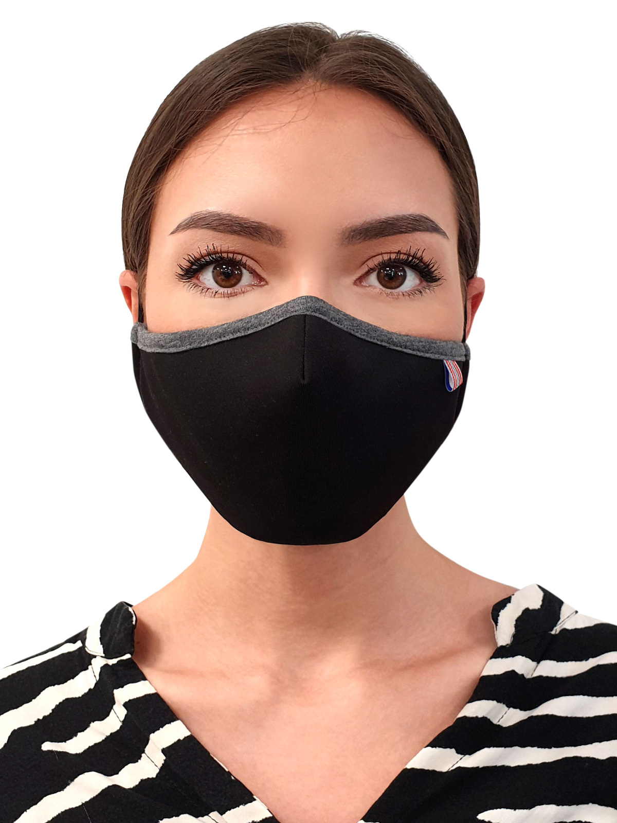  επαναχρησιμοποιήσιμη μάσκα μαύρη  - 10682 - € 2.76 img2
