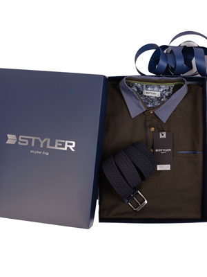 item:Tshirt and navy blue belt set - 13012 - € 44.43