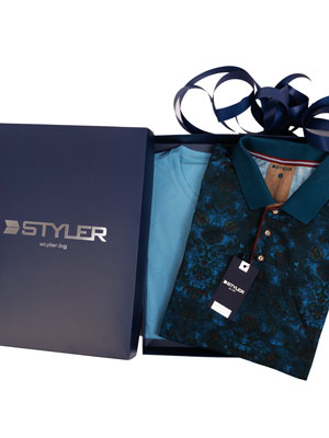 Gift set in blue-13016-€ 50.06