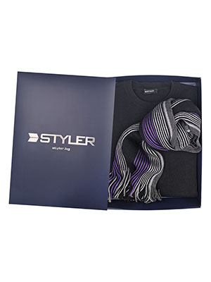 Blouse and scarf gift set - 13150 - € 43.31