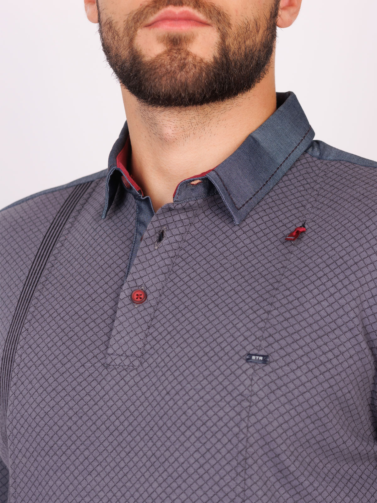 Mens blouse with hidden pocket - 18261 € 27.56 img3