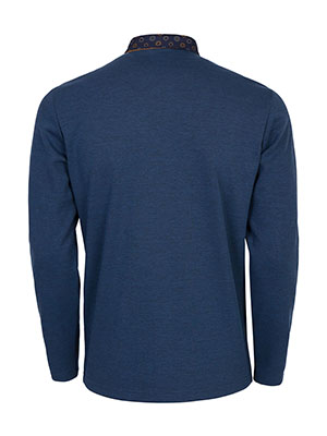 Dark blue melange blouse - 18299 52.87 € img2