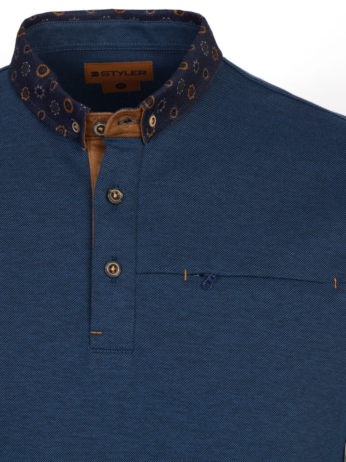 Dark blue melange blouse - 18299 52.87 € img3