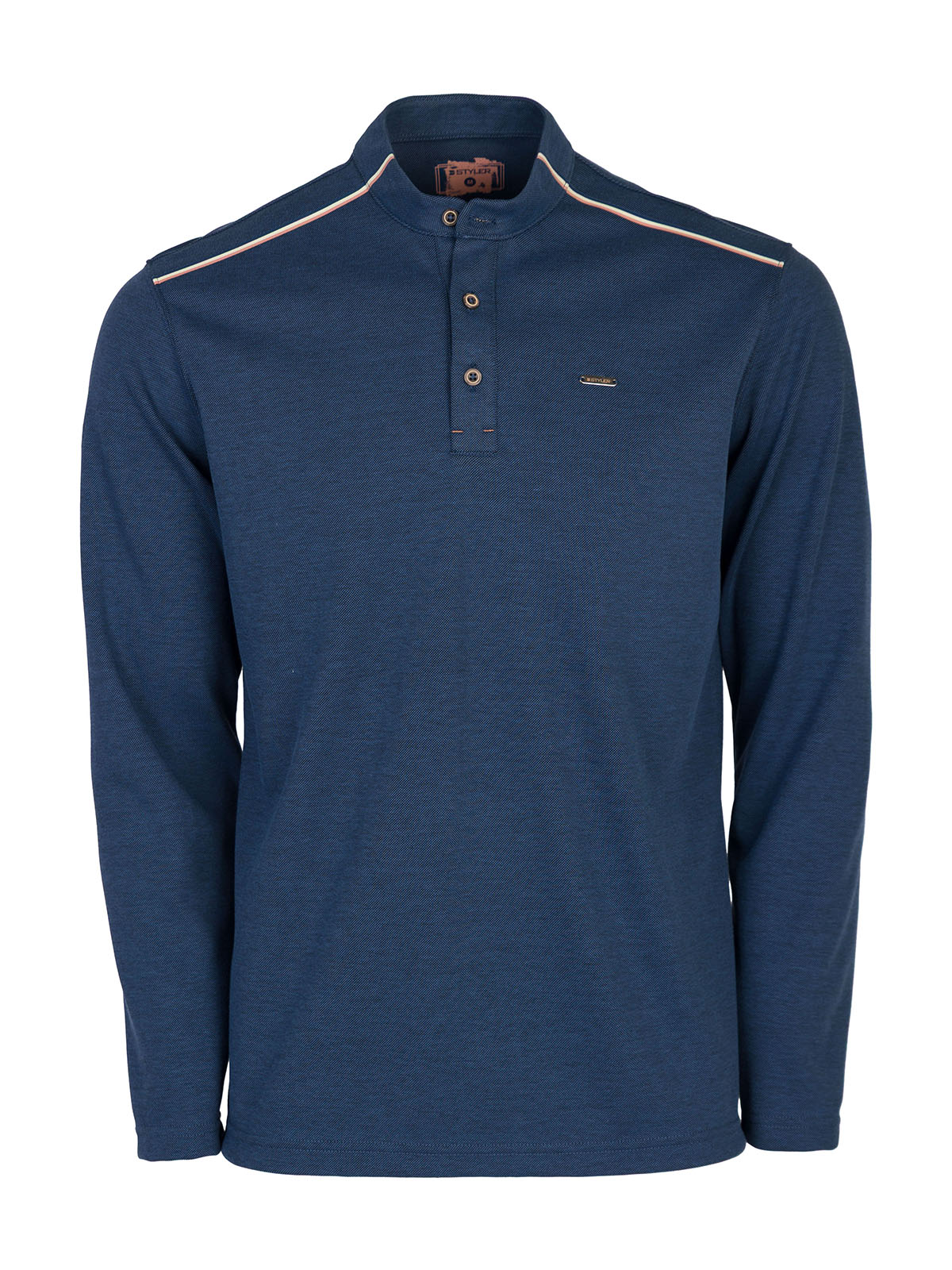 Blue melange blouse - 18300 49.49 € img1