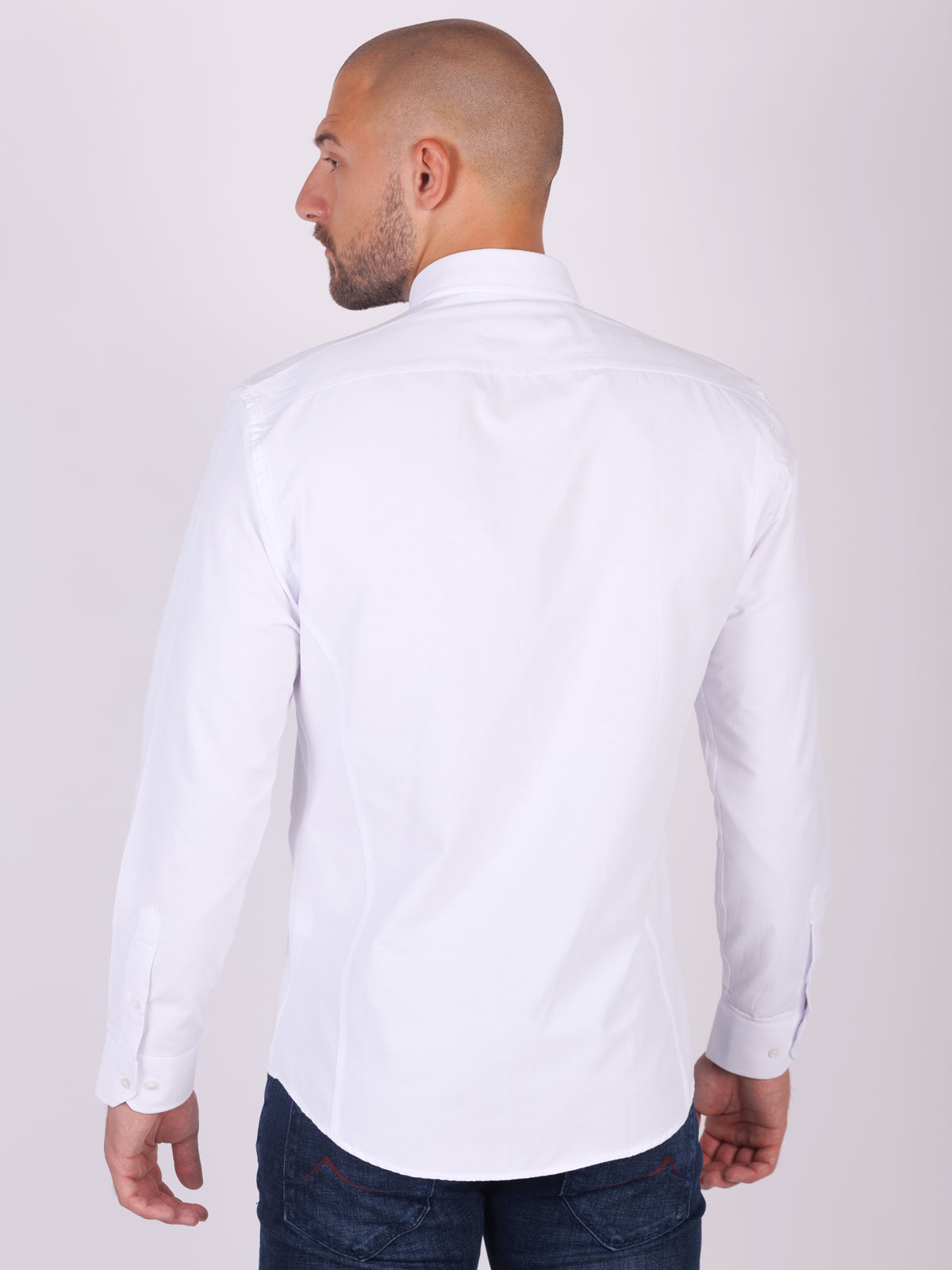 Κομψό λευκό πουκάμισο - 21404 € 48.37 img2
