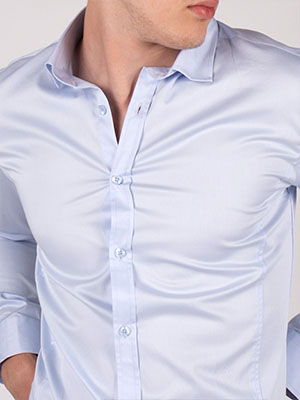  κλασικό πουκάμισο σε μπλε του ουρανού  - 21471 € 40.49 img4