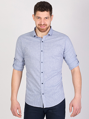 item: light blue plaid shirt  - 21489 - € 40.49