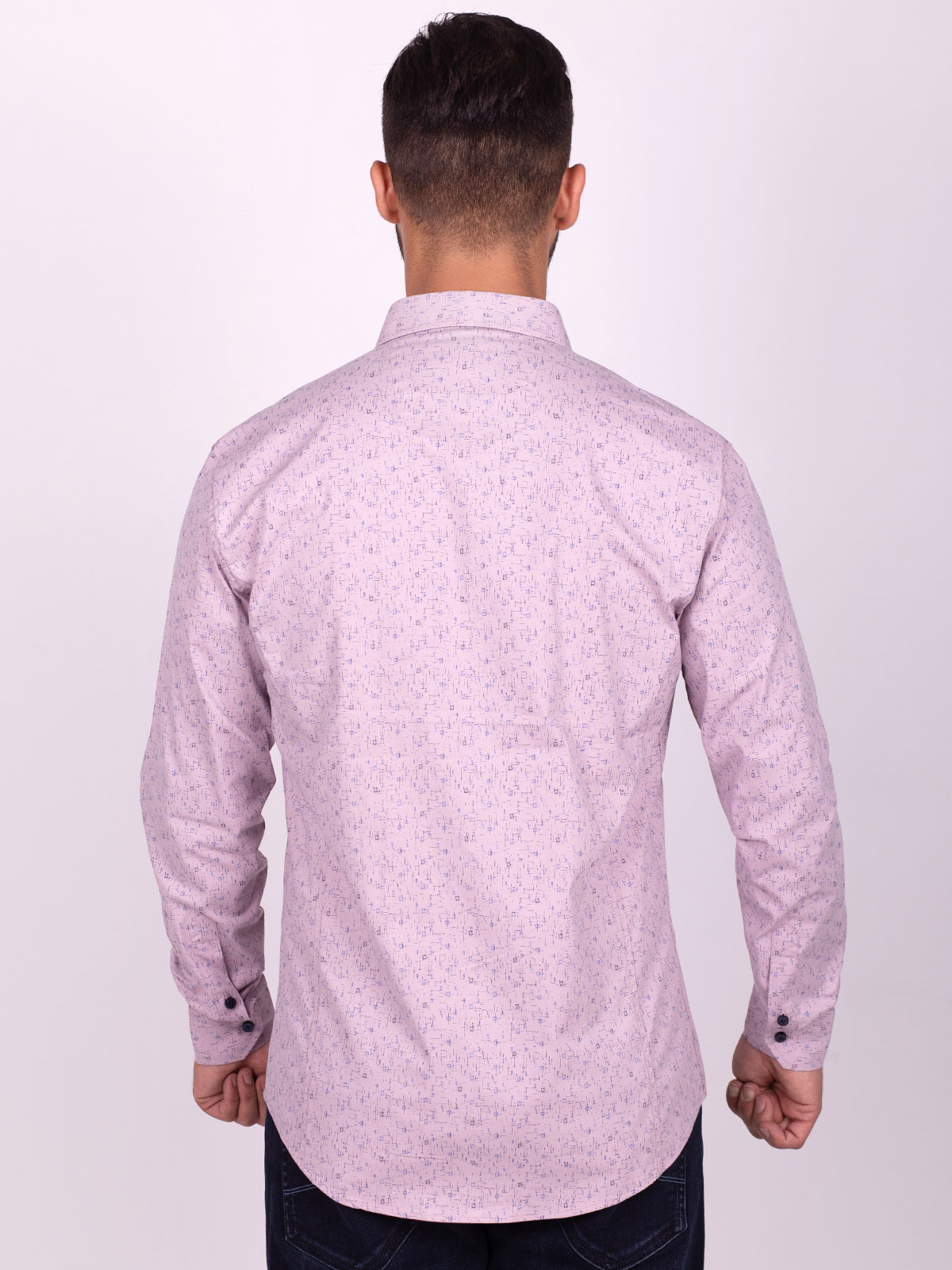 Shirt in light purple with a print of fi - 21516 € 41.62 img4
