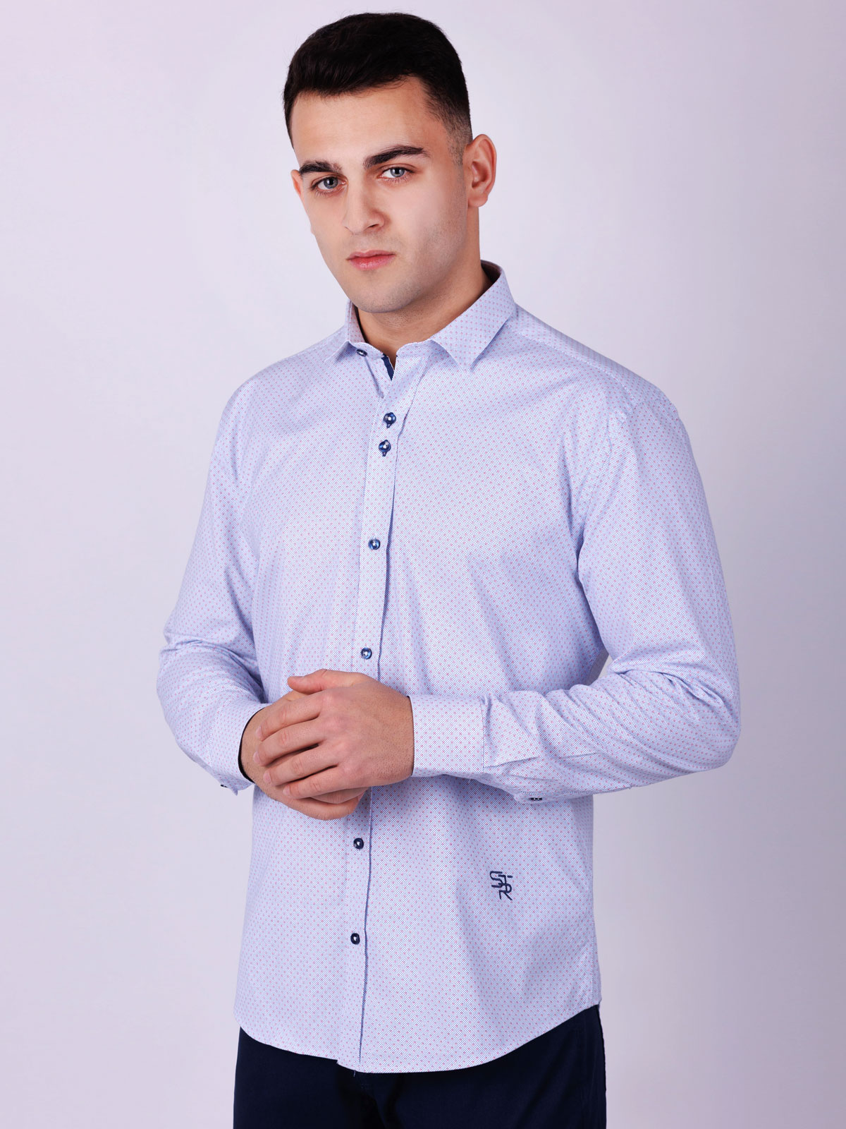 White shirt with blue dots and red figur - 21526 € 30.93 img3